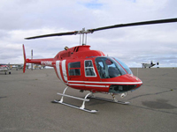 CAPSTONE対応システムを搭載したヘリコプタ