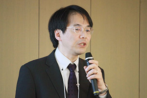 会場の様子(伊藤健ハブマネージャ)