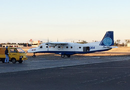 The MuPAL-α at Sendai Airport