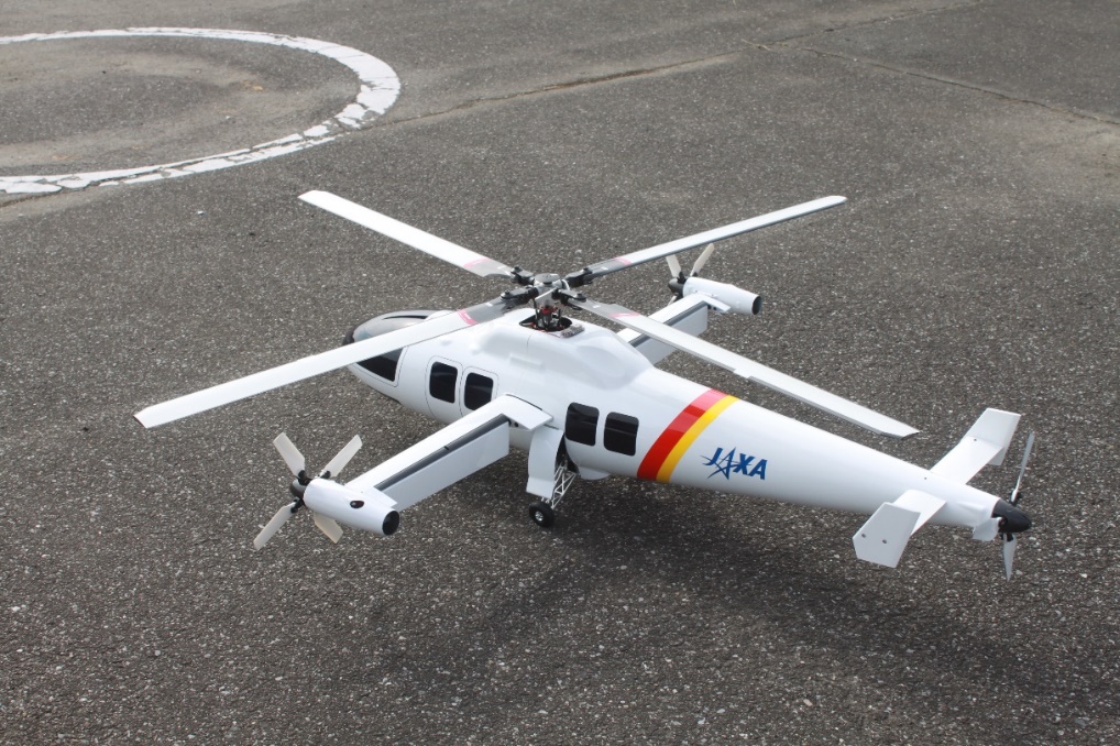 JAXAが提案している高速ヘリコプターの概念模型機